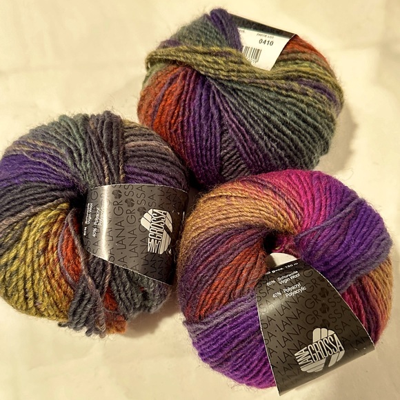 Lana Grossa Cinque Multi - 3 skeins - Picture 4 of 7